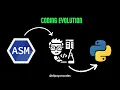 Code Evolution Assembly to Python