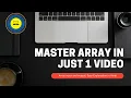 What is an Array in C Input Store Elements in an Array Beginner C Tutorial