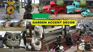 Menards Fountains and Outdoor Decor Shop with Me