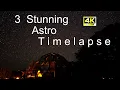 Bryce Canyon Nights 3 Cinematic Astro Timelapses from Clear Sky Resort Sony S-Log3 4K