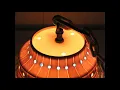 VINTAGE LAWNWARE PLASTIC HANGING TIKI CEILING SWAG LAMP LIGHT RETRO PATIO