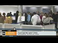 Wait times at South Florida airports continue to fluctuate due to reduced TSA staffing weather