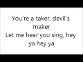 First Aid Kit - Wolf (Lyrics on screen)