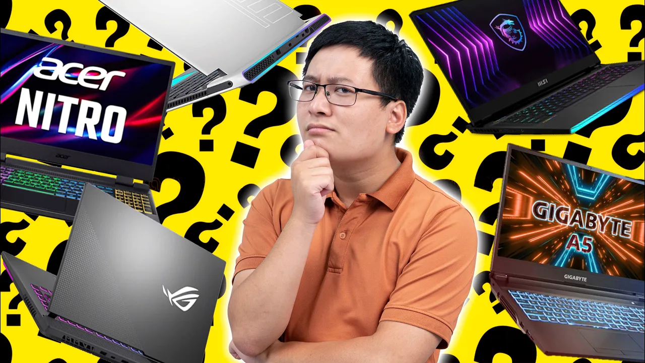 Outline Video Laptop gaming nên chọn HÃNG nào??