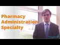 Pharmacy Administration Spotlight with Dr Jerame Hill