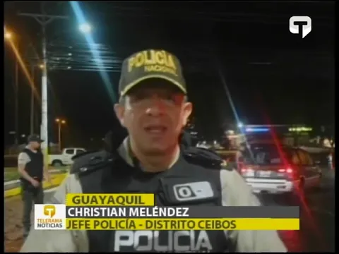 La policía ejecutó un opeativo en vía a la Costa