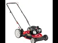 Troy-Built 21 in 140cc 500e Series 2-in-1 Gas Push Lawn Mower REVIEW AND ASSMEBLY