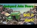 Saved From the Junk Yard John Deere Revival