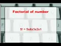 PHP program to print factorial of a number PHP Tutorial