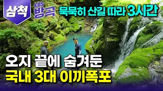 [강원 삼척] 묵묵히 산을 오르고 오른 사람에게만 허락되는 절경! 우리나라 3대 계곡 '무건리 이끼폭포'┃국내 여행┃#한국기행 #방방곡곡 썸네일