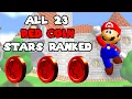 Ranking All 23 Red Coin Stars In Super Mario 64