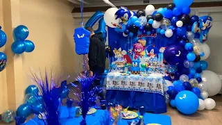 Sonic The hedgehog Happy birt ay Party