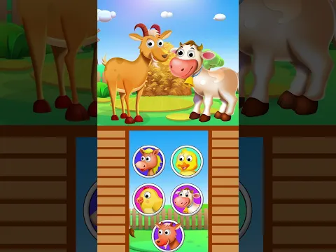 🐐👶 Goat Ki Baby Kounsi Hai? #shorts #learnanimals