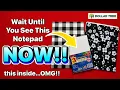 WATCH WHAT HAPPENS TO THIS 1 25 NOTEPAD Dollar Tree Makeover Christmas and craft Fair Idea