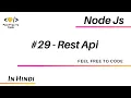 29 Rest Api - Node Js