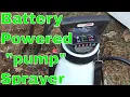 Battery Powered pump Sprayer