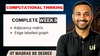 Complete Computational Thinking Week 8 Question Practice IIT Madras BS Degree