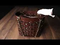 Full-Grain Leather Tote Bag - Jeanne d Arc Time Resistance