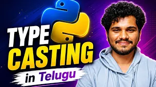 Type Casting in Python int float str Telugu Tutorial