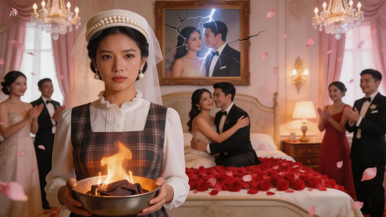Wedding day shock! My fiancé cheated on me. I got revenge by burning their clothes. They were beg... poster