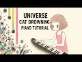 Download Lagu Universe Cat Drowning 溺れる宇宙猫 | kikuo PIANO TUTORIAL SHEET + MIDI #vocaloid