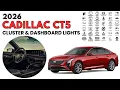 2026 Cadillac CT5 Cluster Display Dashboard Warning Indicators Guide