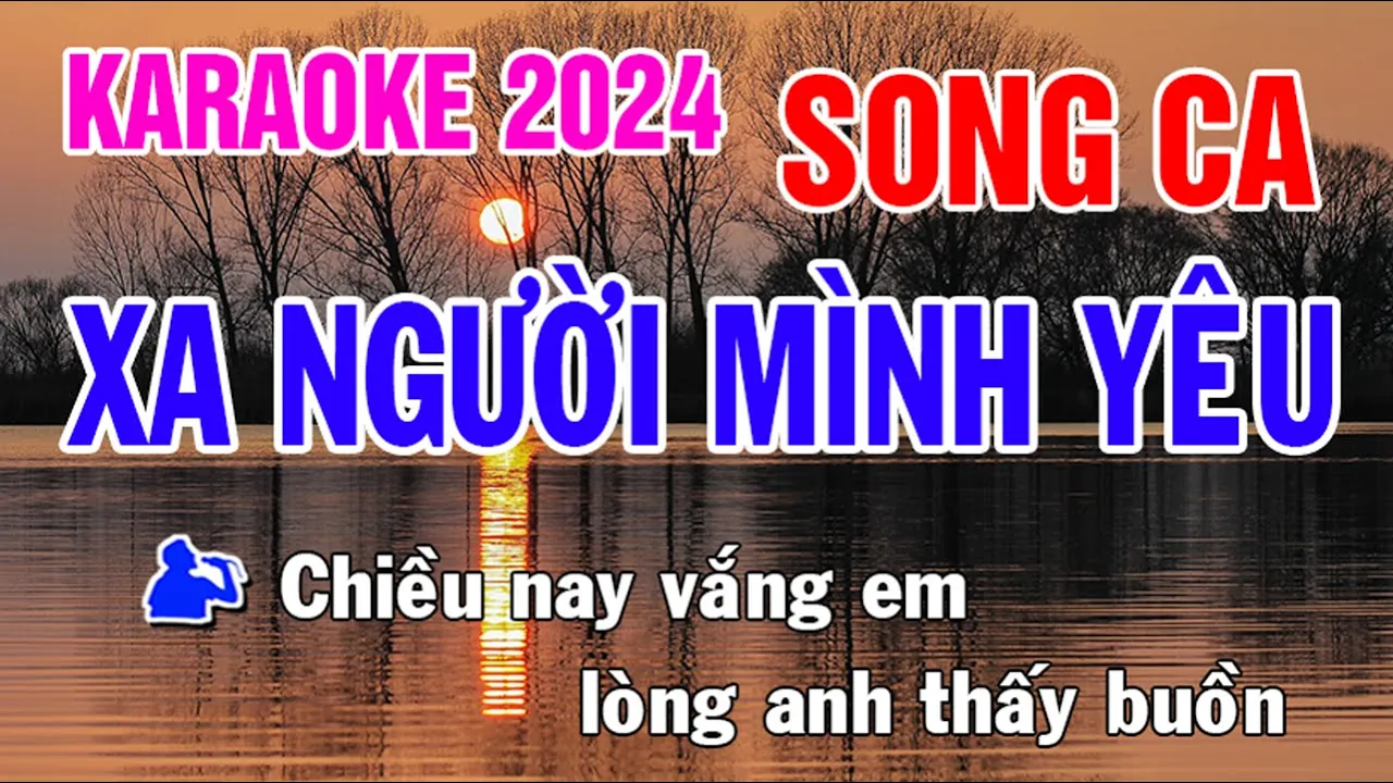 Xa Người Mình Yêu Karaoke Song Ca Nhạc Sống - Phối Mới Dễ Hát - Nhật Nguyễn