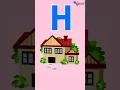 H for House spelling for kids Fa kids Education