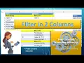 How to filter 2 columns and a wild card