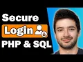 How to Create a Secure Login System in PHP and MySQL for Beginners Object Oriented PHP Tutorial