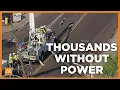 Winds knock down Glendale power lines Here s where outages remain