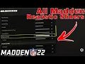 Best Madden 22 All Madden franchise REALISTIC SLIDERS 2 0 Updated