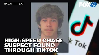 Motorcyclist posts high speed chase to TikTok which leads to his arrest