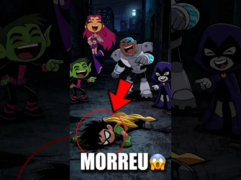 Os Jovens Titãs Deixaram o Robin Morrer😨