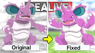 pokemon x y looked lifeless so i fixed them in 20 hours