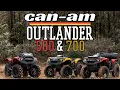 2023 CanAm Outlander 500 700 All new ATVs from CanAm