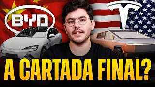 A BYD vai arrebentar o mercado? O que está rolando?