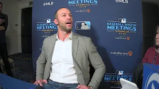 LIVE from the Winter Meetings in San Diego Manager Gabe Kapler