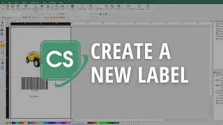 How to Create a New Label with CODESOFT