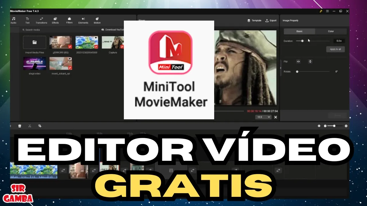 ¡Descubre el Mejor Editor de Vídeo Gratis para Crear Contenido Profesional! MiniTool MovieMaker