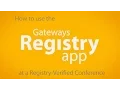Gateways Registry app