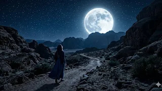 تحت حراسة القمر   في شكل مختلف  دندنها