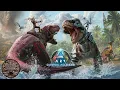 I ALMOST DIED Mega Rabies is no joke - ARK Ascended The Island Ep 13