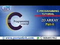 2D ARRAY Part-6 GIITM C Programming