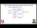 Delay using Nested Loop