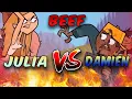 Julia and Damien Beefing For No Reason Total Drama Island Reboot