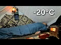 Lagu МОРОЗ - 20ºC! ПРОВАЛИЛСЯ ПОД ЛЕД! СПАСЛА ПЕЧКА С ПАЛАТКОЙ! МЕТЕЛЬ!