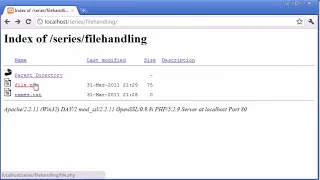 Beginner PHP Tutorial 79 File Handling Appending a File