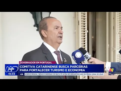 Comitiva catarinense busca parcerias em Portugal para fortalecer turismo e economia
