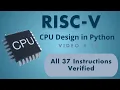 RISCV CPU Design in python - 15